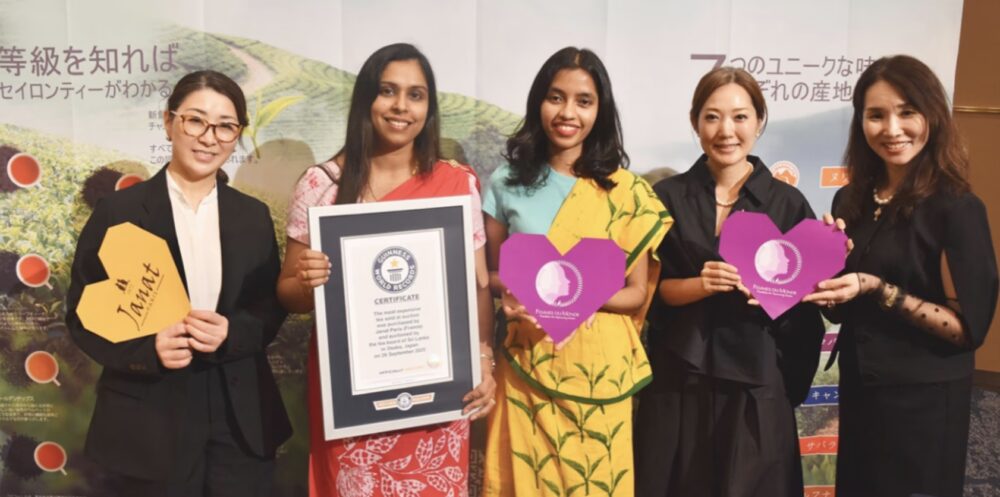 Most Expensive Tea by JANAT Paris Sets Guinness World Record at Osaka Expo 2025, Supporting Women & Children
