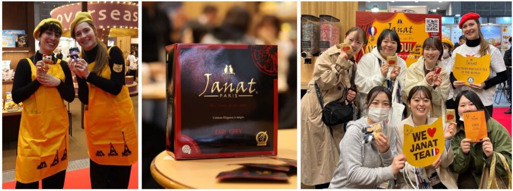 JANAT Paris Brings Guinness-Awarded “Lucky Tea” Experience to FOODEX Japan 2026