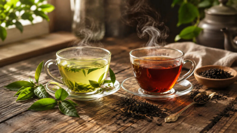 green tea vs black tea