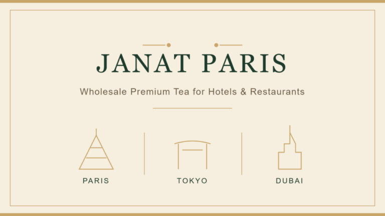 JANAT Paris wholesale tea suppliers