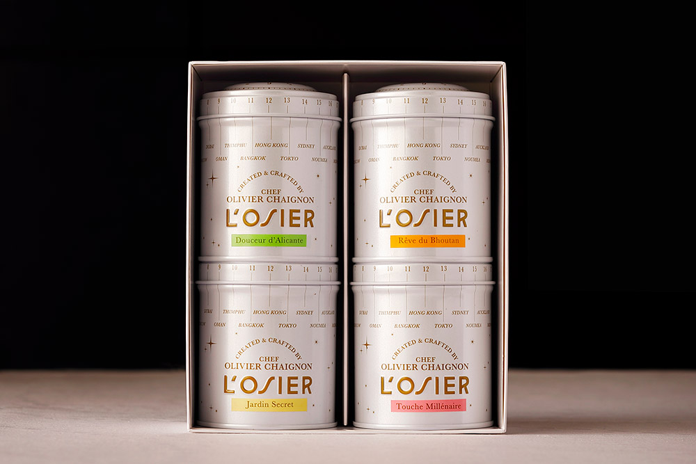 ジャンナッツ x ロオジエ のサステナブル コラボレーションから生まれた4つの特別な紅茶「ロオジエ オリジナル ティー」